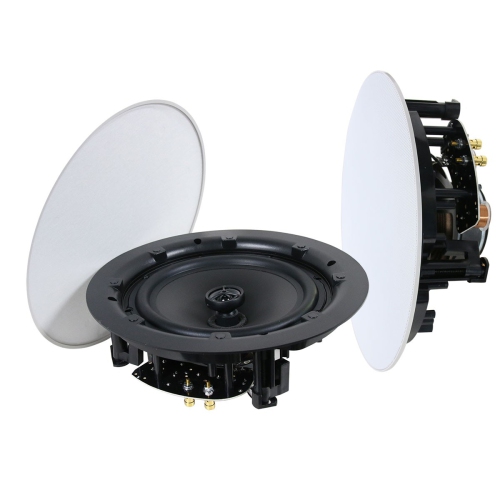 Boost Audio NV802F Near-Vanishing Premium 8" In-Ceiling Speakers