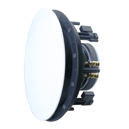 Boost Audio NV62FS Near-Vanishing Premium 6.5" Single Point Stereo In-Ceiling Speaker with Pre-Construction Bracket