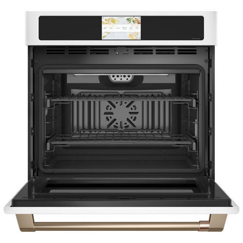 Café 30" 5 Cu. Ft. True Convection Electric Wall Oven - Matte White