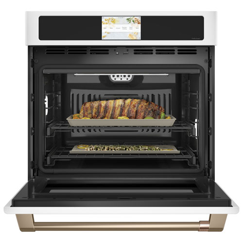 Café 30" 5 Cu. Ft. True Convection Electric Wall Oven - Matte White