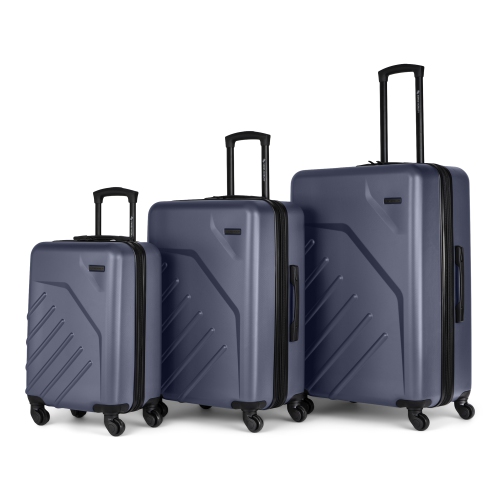 Swiss Mobility - LGA Collection - 3 pieces set Hard Side Luggage - Navy