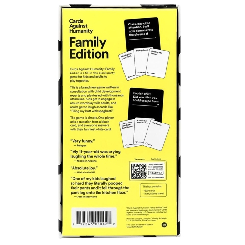 Cards Against Humanity: Family Edition