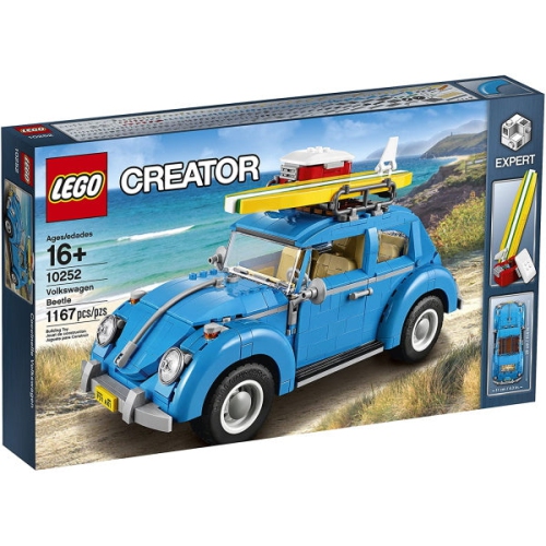 LEGO Creator Expert : Volkswagen Beetle - Ensemble de construction de 1167 pièces [LEGO, no 10252, 16 ans et plus]