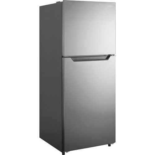 Insignia 24" 10.1 Cu. Ft. Top Freezer Refrigerator w/ Reversible Door (NS-RTM10SS2-C) - Stainless Steel