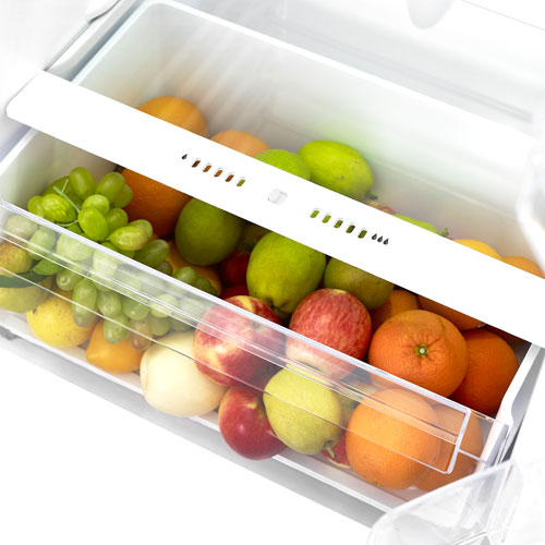 Insignia 24" 10.1 Cu. Ft. Top Freezer Refrigerator w/ Reversible Door - Stainless Steel