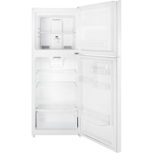 Insignia 24" 10.1 Cu. Ft. Top Freezer Refrigerator w/ Reversible Door - White
