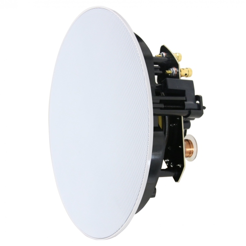 Boost Audio NV602F 2 Pair Near-Vanishing 6.5" In-Ceiling Speakers with 2 Pair of Brackets