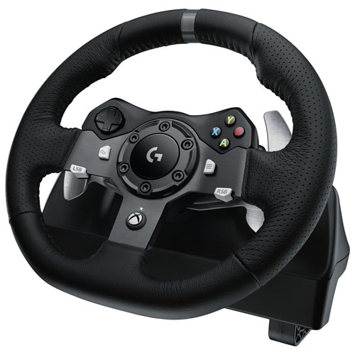 Logitech G920 Driving Force Racing Wheel for Xbox/PC - Dark - Open Box