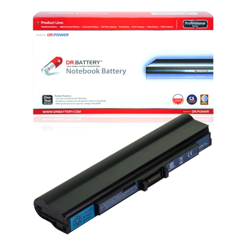 DR. BATTERY  Replacement for Acer Aspire 1410 1410T 1810 1810T 1810Tz Bt.00607.106 Bt.00607.107 Bt.00607.111 [11.1V / 48Wh]