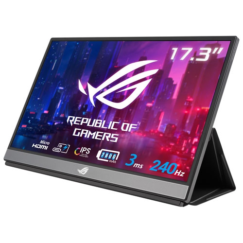 ASUS ROG Strix 17.3" FHD 240Hz 3ms GTG IPS LED Gaming Monitor - Black - Open Box