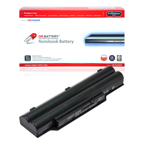 DR. BATTERY  - Replacement for Fujitsu Lifebook Ah42-E / Ah530 / Ah531 / Lh52-C / S26391-F974-L500 / Cp477891-01 / Cp478214-02