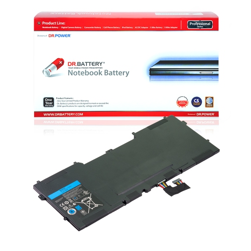 DR. BATTERY  - Replacement for Dell Xps 13 Mlk / Xps 13-4040Slv / Xps 13-6928Slv / Xps 13-L321X / 077G21 / 489Xn / Y9N00
