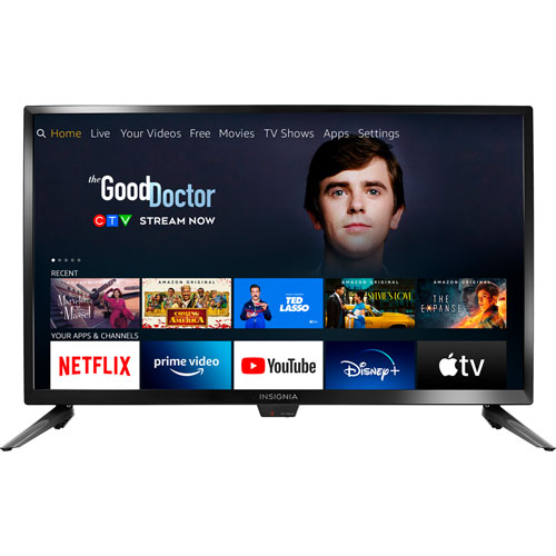 Insignia 24" 720P HD LED Smart TV - Fire TV Edition - 2020 - Only at Best Buy