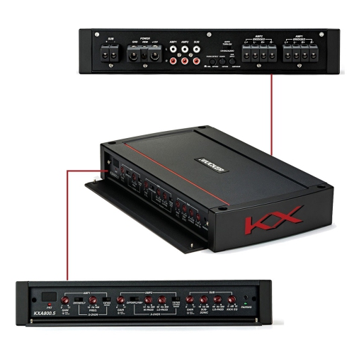 Kicker 44KXA800.5 5-Channel Class D Car Amplifier