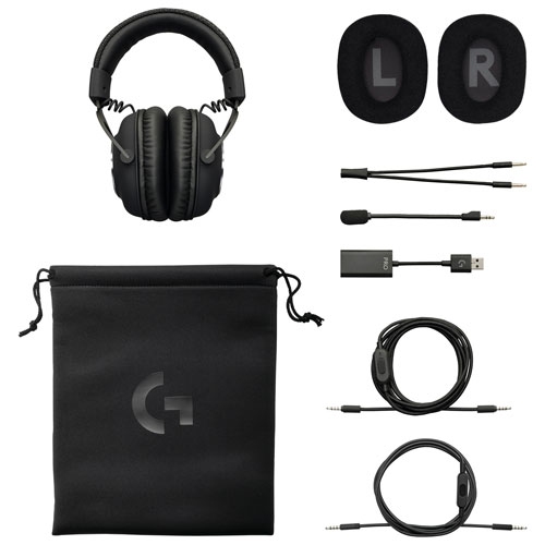 Logitech Pro X Gaming Headset with Microphone - Black - Open Box