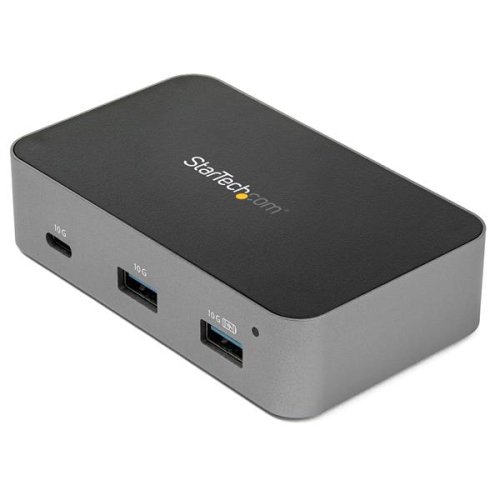 STARTECH.COM  Startech 3 Port USB C 3.1 Gen 2 Hub With Ethernet Adapter - 10GBps USB Type C to 2X USB-A 1X USB-C - Powered Hub W/ Fast Charging