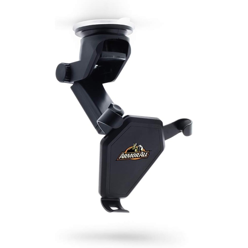 Armor All AWC8-1004-BLK Wireless Qi Charging Extendable Car Mount