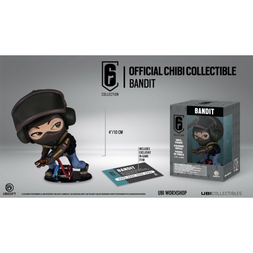 Rainbow Six Siege Collection Figurine Series 3 Bandit Chibi Figurine