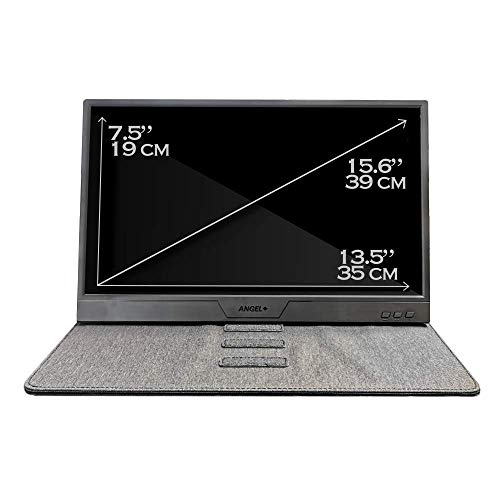 15.6’’ Full HD 1080P USB C and Mini HDMI Computer Gaming Display Monitor with Built-in Speaker and Smart Cover | Support Type C Reverse Charging |