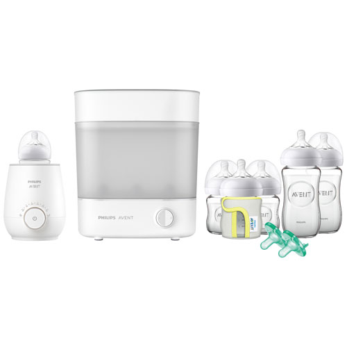 Philips Avent Fast Baby Bottle Warmer, Electric Steam Sterilizer & Bottle Set - Only at Best Buy