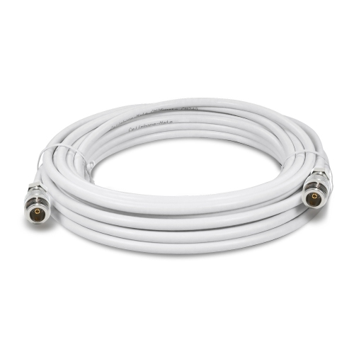 SURECALL  Cable 20 Ft. Sc-240 Ultra Low Loss Coax Cable - N-Male In White