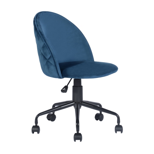 HOMY CASA Desk Chair Office Task Chair Mid Back Adjustable Swivel Soft ...