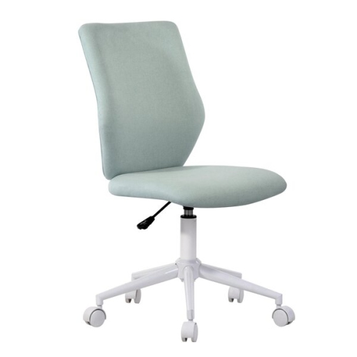 FurnitureR Velvet Armless Task Chair