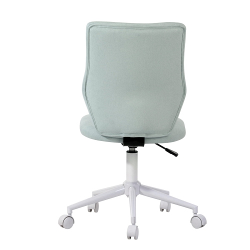 FurnitureR Velvet Armless Task Chair
