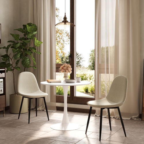 HOMY CASA Mid-Century Modern Yell Dining Chairs