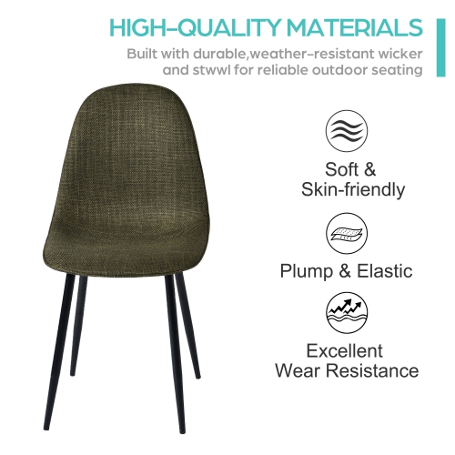 HOMY CASA Mid-century Modern Dining Chairs