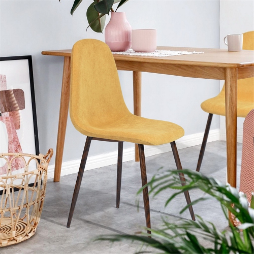 FurnitureR Mid-Century Modern Yell Dining Chairs