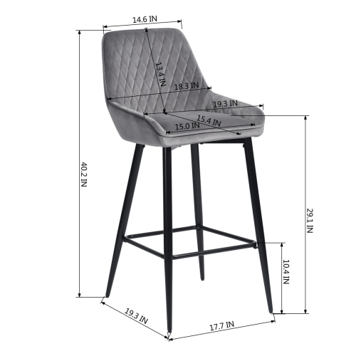 Furniture R 29.1" Counter Stool