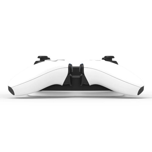 wingomart Dual Dock station Charger for Sony PS5, Playstation 5 DualSense Controller Charger Charging Docking Station Stand, Dual USB Fast charger