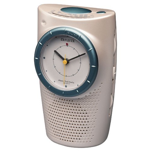 Aiwa FRAP77 Portable AM/FM Clock Radio