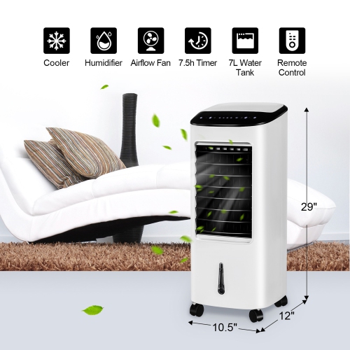 Rafraîchisseur d’air 3 en 1 Gymax