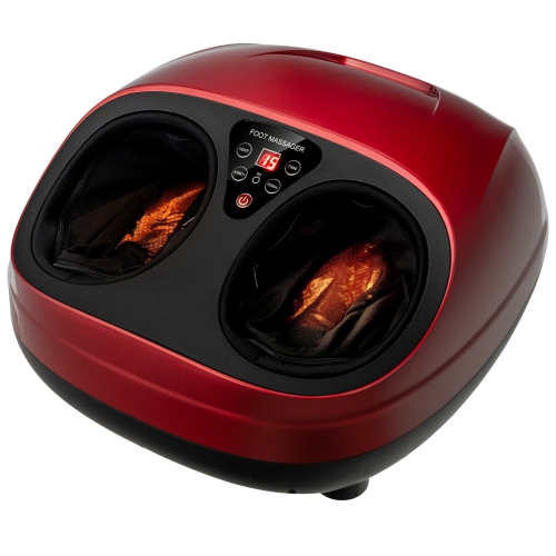 Gymax Shiatsu Foot Massager w/Heat Kneading Rolling Scraping Air Compression