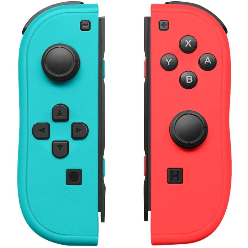 Joy-Con Controller Replacement for Nintendo Switch,JoyCon Controllers Replacement with Straps Support Wake-up Function