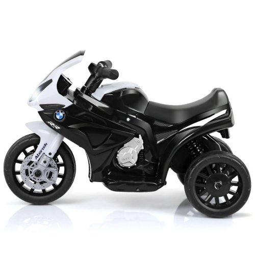 Gymax Kids Ride On Motorcycle BMW Licensed 6V Electric 3 Wheels Bicycle w/ Music&Light
