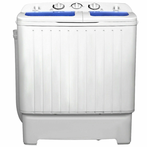 Gymax Compact Portable Washing Machine Twin Tub 20 lbs Washer Spinner Home Dorm