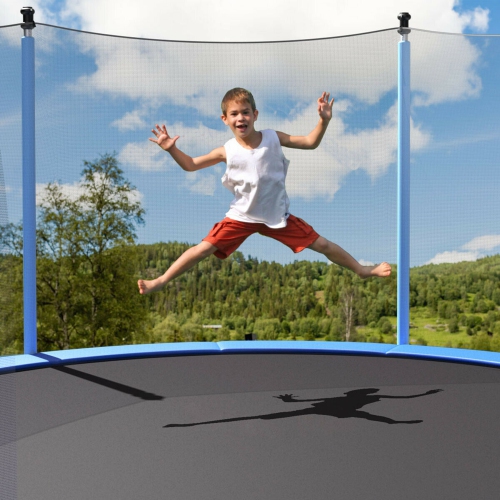 Gymax 8-14FT Trampoline Replacement Safety Pad Bounce Frame Waterproof Spring Cover