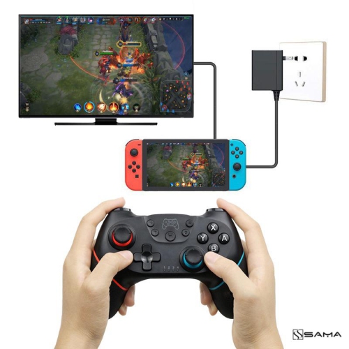 Wireless Pro Controller for Nintendo Switch Sefitopher Bluetooth Switch Pro Controller Gampad Joypad ,PC Controller Supports Gyro Axis Turbo and Dual