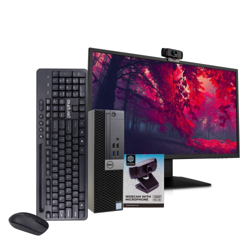 DELL  Refurbished (Good) - Optiplex 7040 Desktop - Intel Core I5, 16GB Memory, 512GB SSD, Win 10 Pro + Wi-Fi