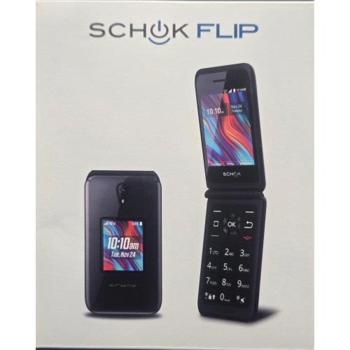 SCHOK  Classic Flip Gsm 8GB Phone (Unlocked)