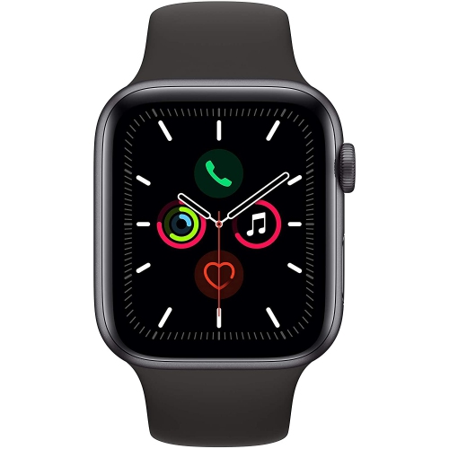 Apple Watch Series 5 (GPS + Cellular) 40mm Space Gray Aluminum with Black Sport Band - Certified Refurbished by APPLE - Refurbished condition - Image 2
