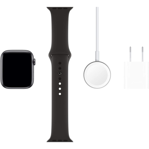 Apple Watch Series 5 (GPS + Cellular) 40mm Space Gray Aluminum with Black Sport Band - Certified Refurbished by APPLE - Refurbished condition - Image 6