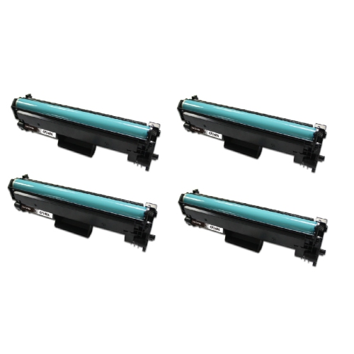 CC Premium Compatible 4 Pack HP 48A CF248A Black Toner Cartridge for HP LaserJet Pro Series M15a M15w M16 MFP M28a MFP M28w MFP M29a MFP M29w MFP M31w