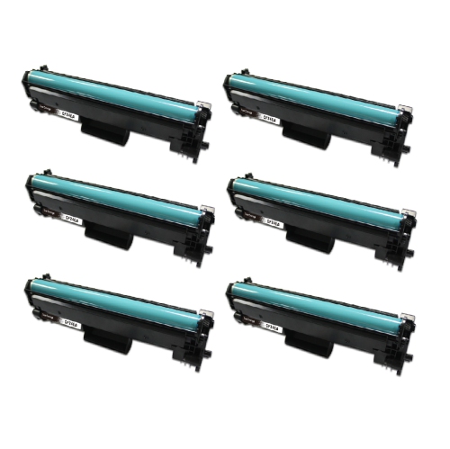 CC Premium Compatible 6 Pack HP 48A CF248A Black Toner Cartridge for HP LaserJet Pro Series M15a M15w M16 MFP M28a MFP M28w MFP M29a MFP M29w MFP M31w