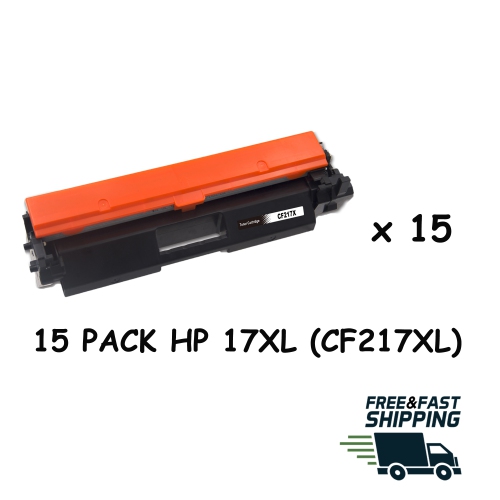 BESTONER  15 Pack HP 17Xl (Cf217X)/cf217/217/m130/m102 Toner Cartridge HP Laserjet Pro Mfp M130/m102 In Black