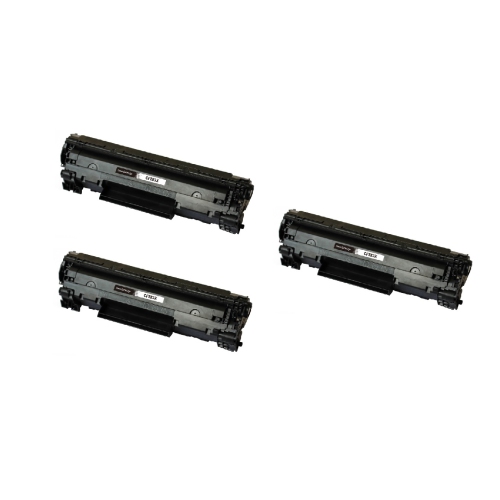 CC Premium Compatible 3 Pack HP 83X CF283X Black Toner Cartridge