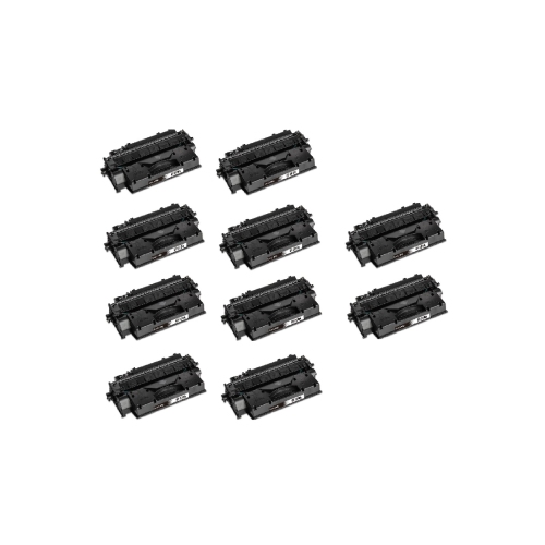 CC Premium Compatible 10 Pack HP 80A CF280A Black Toner Cartridge